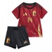 Belgium Dodi Lukebakio #14 Replica Home Minikit Euro 2024 Short Sleeve (+ pants)